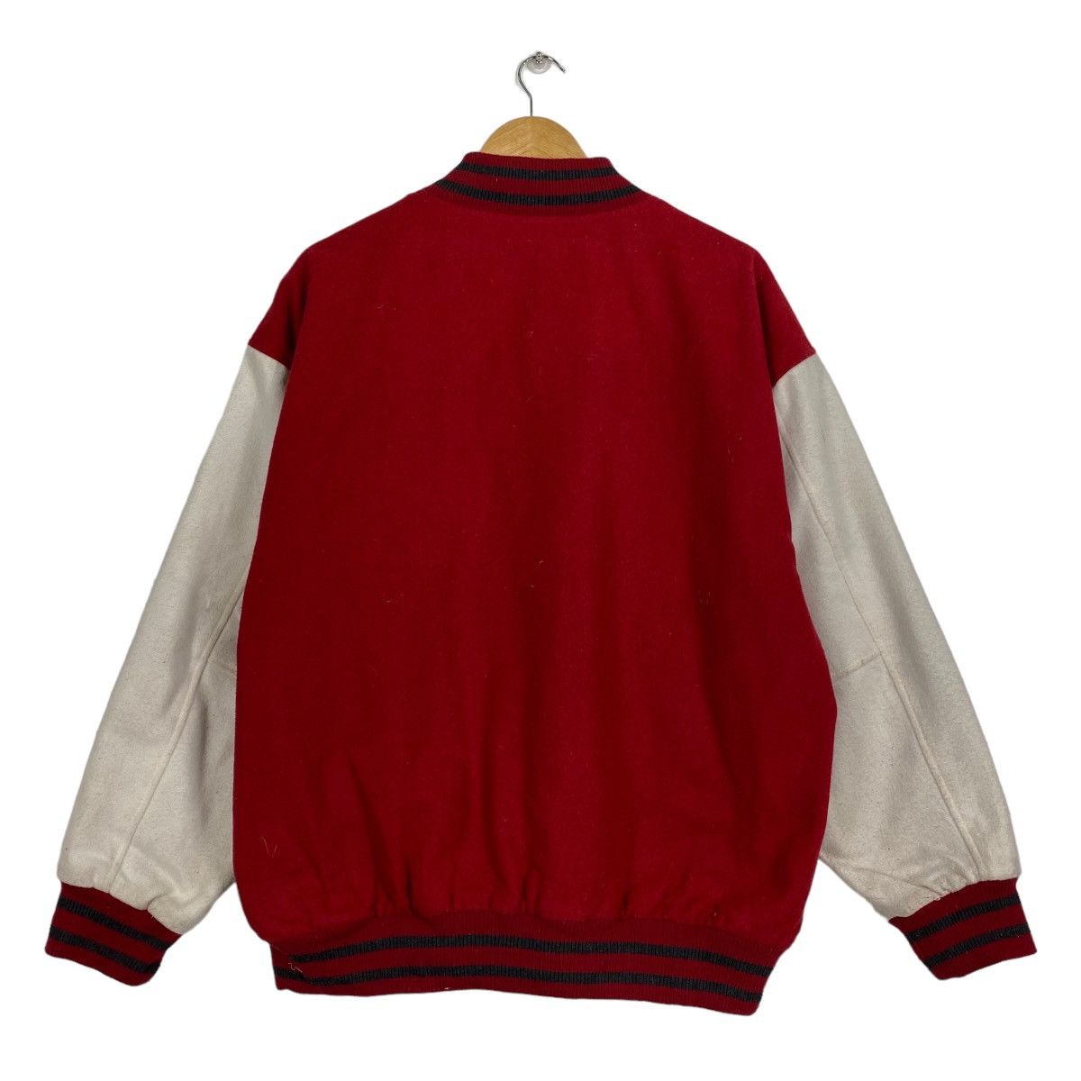 Japanese Brand Wego T-Court varsity wool jacket Size US M / EU 48-50 / 2 - 10 Thumbnail