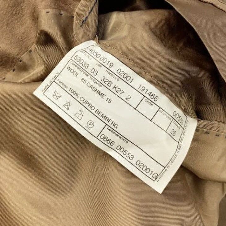 Loro Piana 🧿cashmere/wool 2-button tailored blazer camel/baige Size 52R - 4 Thumbnail