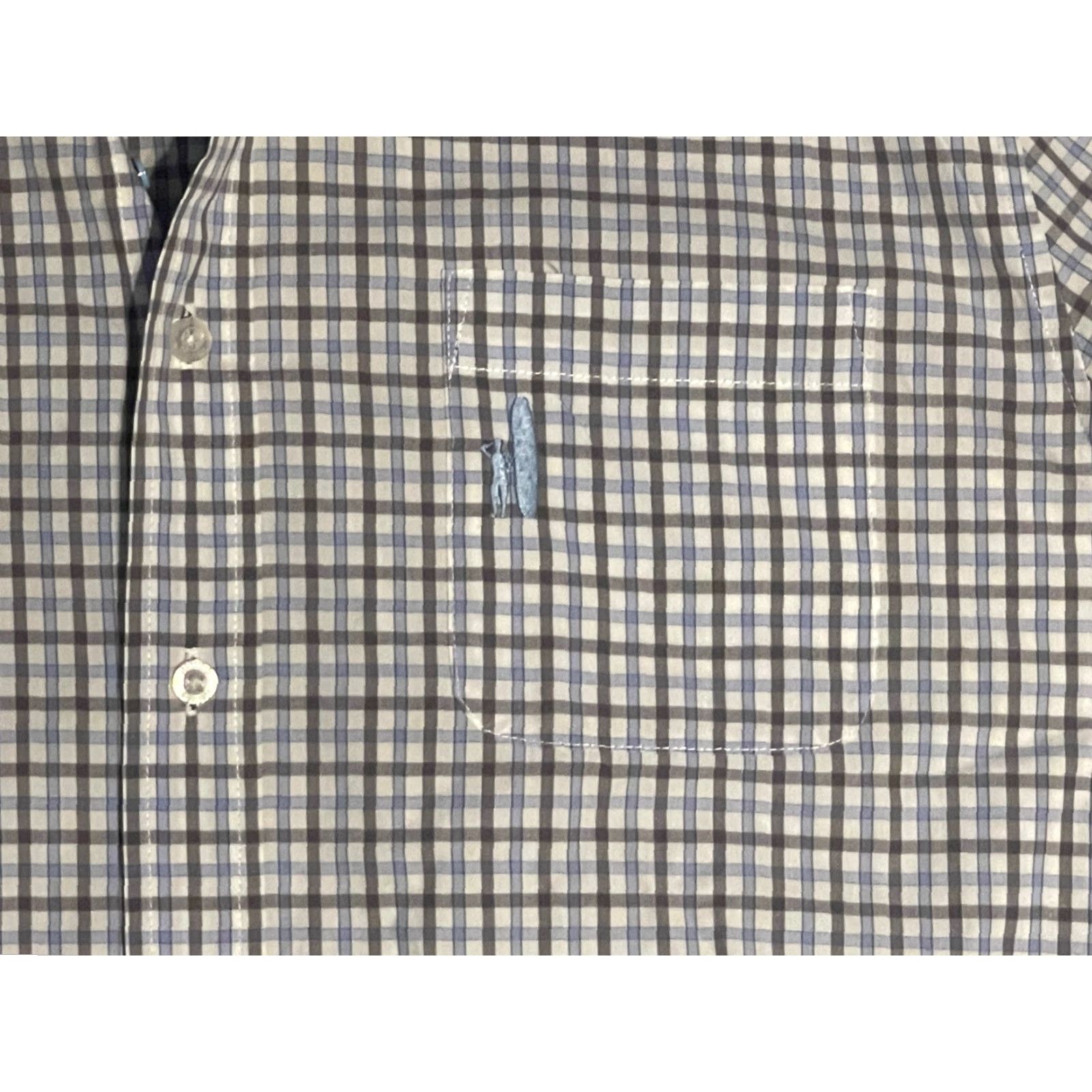 johnnie-O johnnie-O Shirt Mens Large Button-Down Plaid Long Sleeve Casual Cotton Size US L / EU 52-54 / 3 - 3 Thumbnail