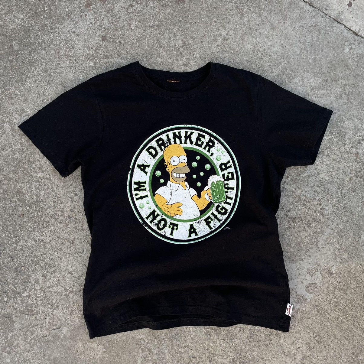 The Simpsons × Vintage Vintage T-shirts The Simpson Homer Y2K 90s USA Size US M / EU 48-50 / 2 - 1 Thumbnail