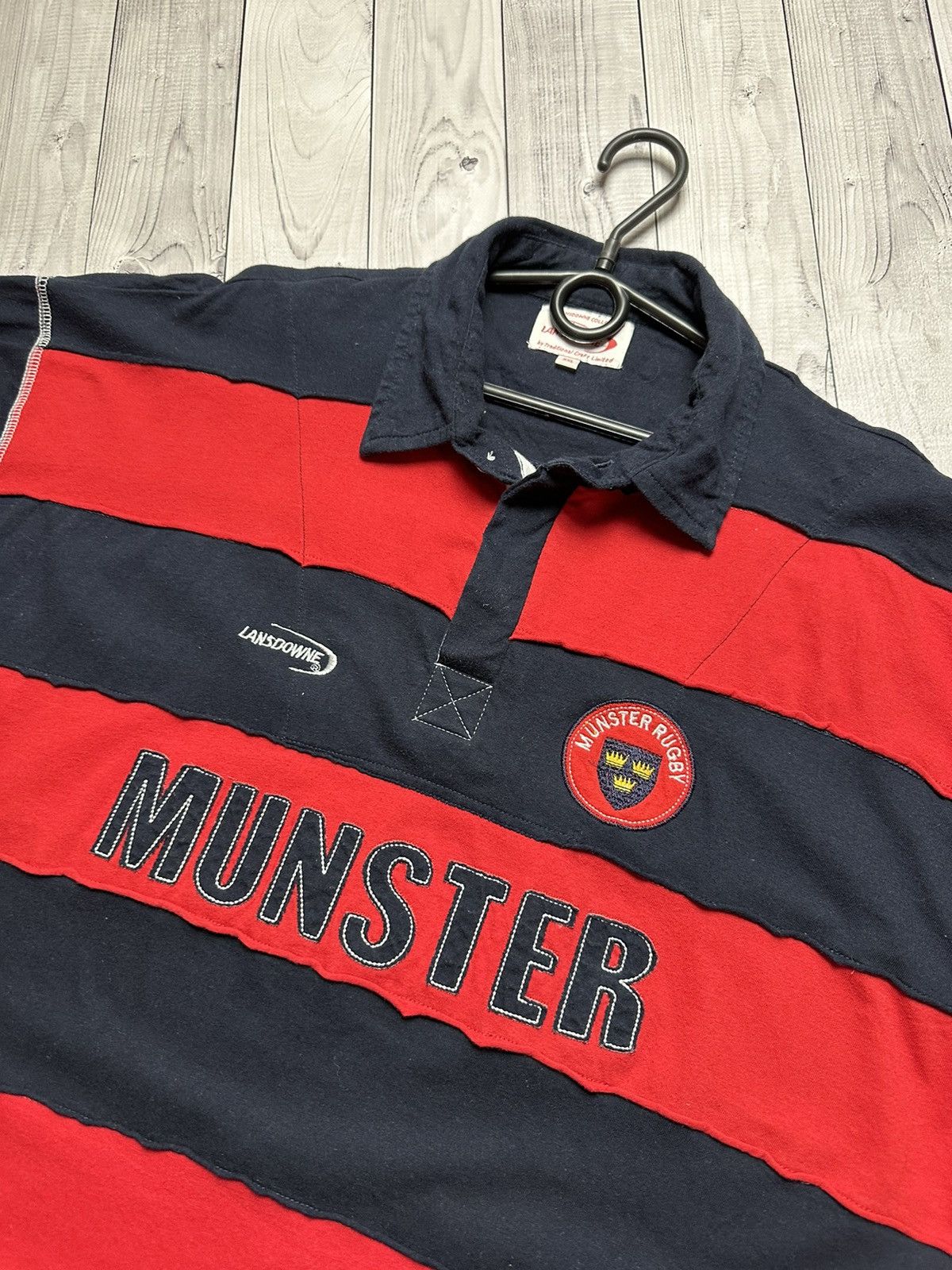 Vintage Vintage Munster rugby jersey size XXL striped Size US XXL / EU 58 / 5 - 3 Thumbnail