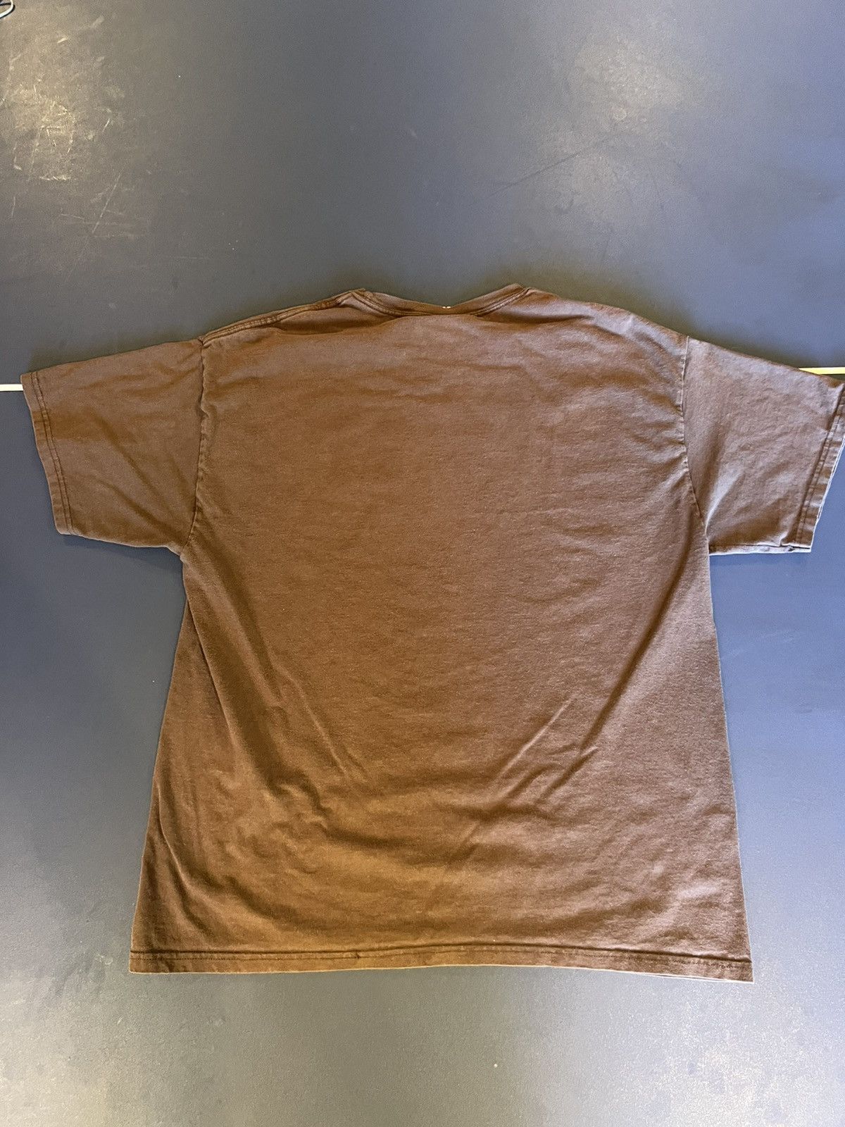 Vintage American Rock n Roll brown graphic t-shirt Size US L / EU 52-54 / 3 - 5 Thumbnail