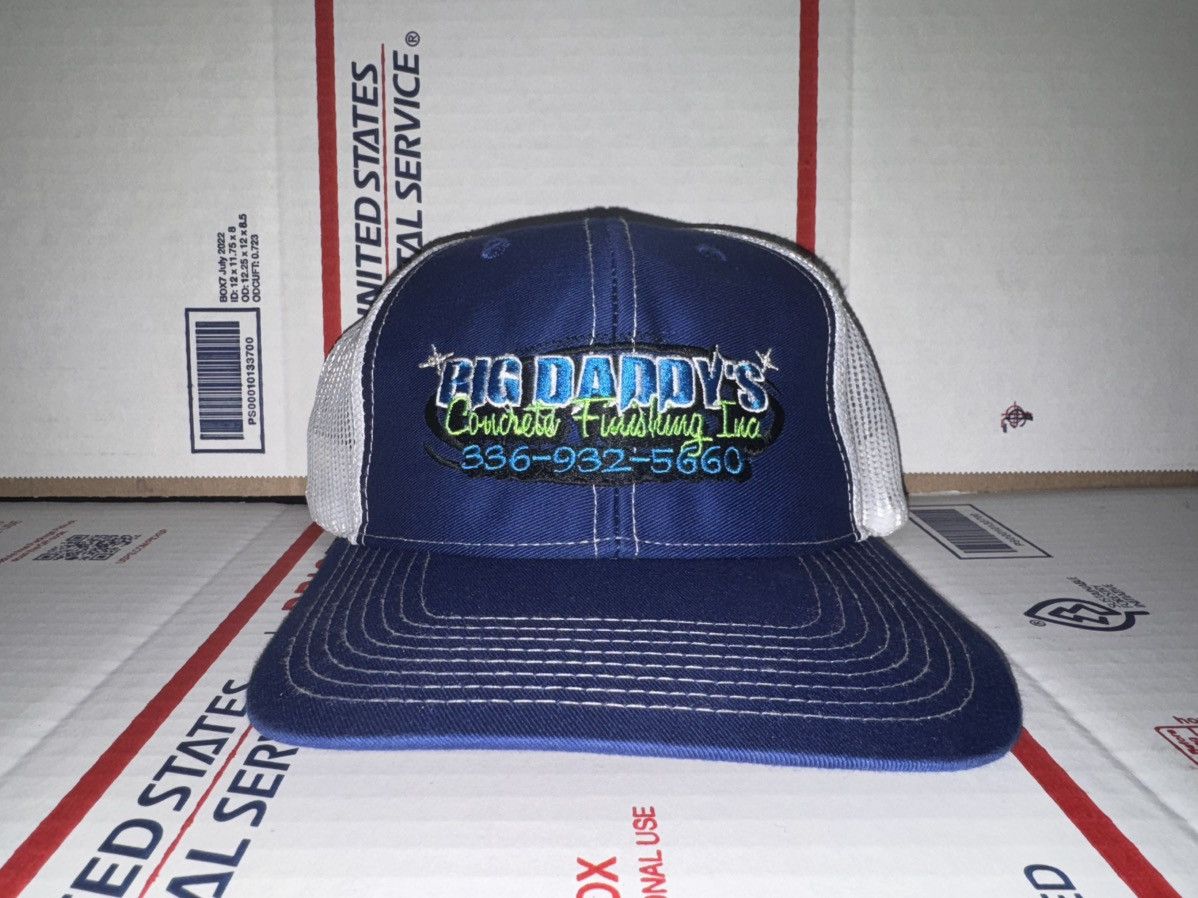 Richardson Big daddy’s concrete finishing inc. mesh trucker hat cap US Size ONE SIZE - 1 Thumbnail