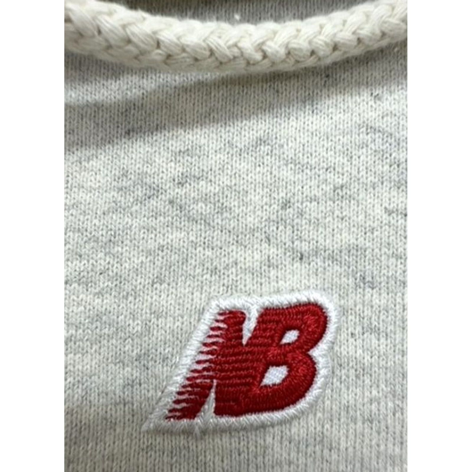 New Balance New Balance Boys Heather Gray Pullover Hoodie XXL Fleece Logo Size Regular Size US XXL / EU 58 / 5 - 5 Thumbnail