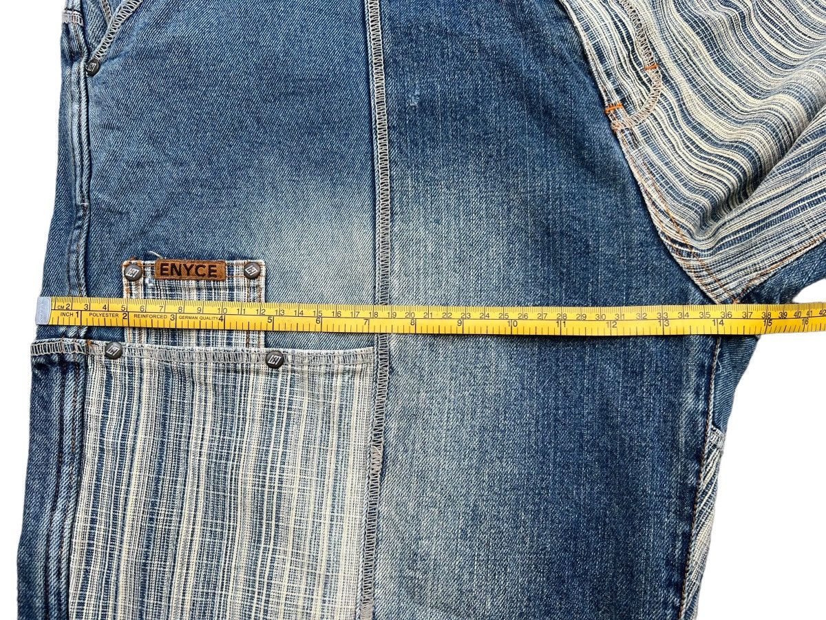 JNCO Enyce Y2K Multipocket Wide Baggy Denim Jeans 37 Size US 37 - 18 Thumbnail