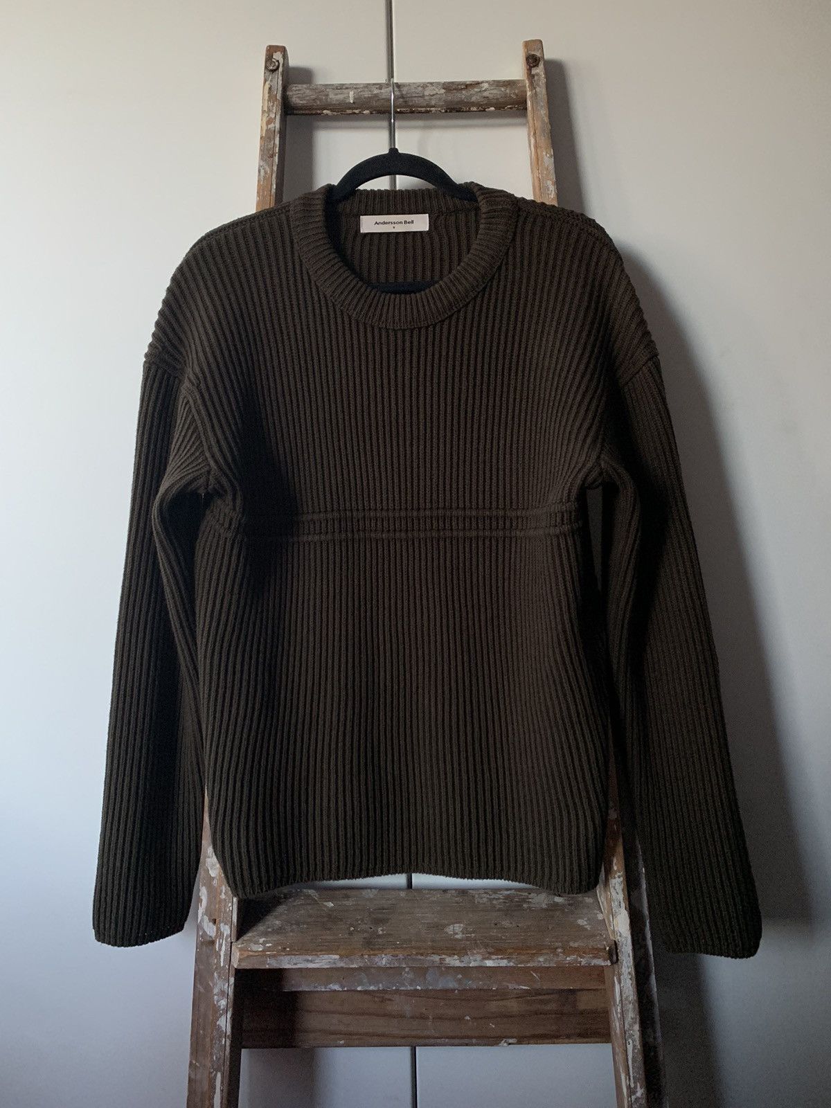 Andersson Bell ANDERSSON BELL NEW NANTES BASIC RIBBED TURTLENECK SWEATER Size US S / EU 44-46 / 1 - 1 Thumbnail