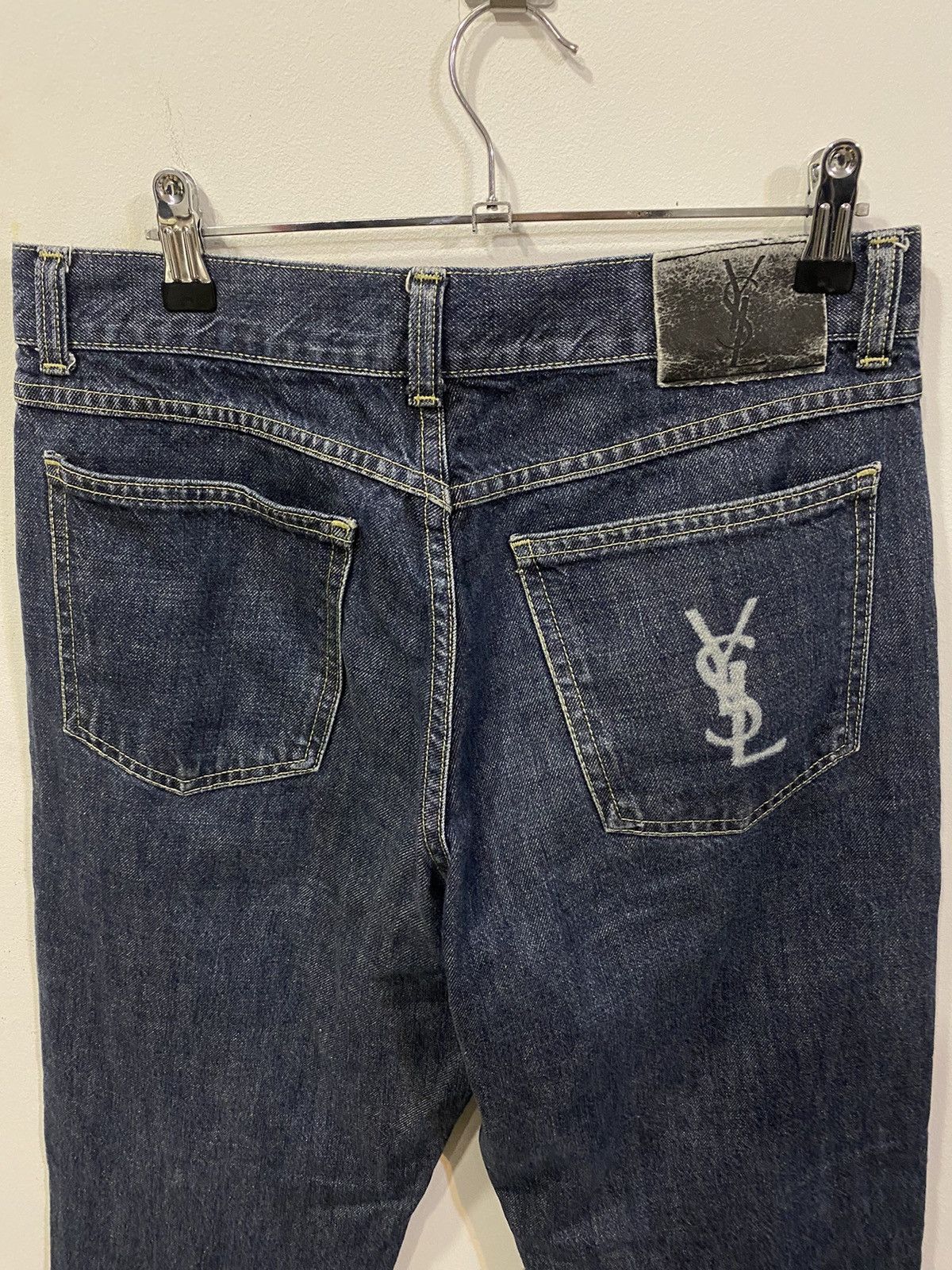 Yves Saint Laurent 32x32 YSL Jeans Denim Pants Size US 32 / EU 48 - 4 Thumbnail