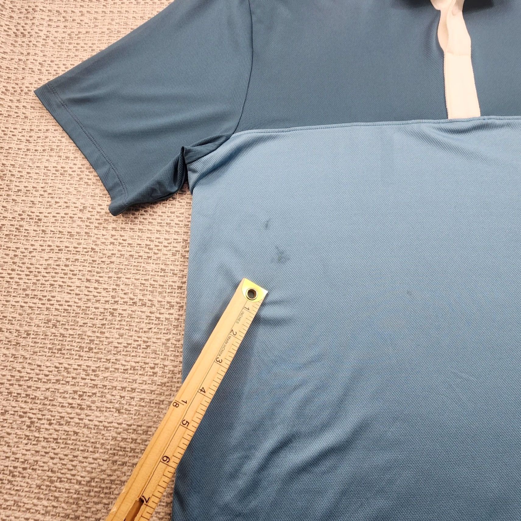 Under Armour Under Armour Polo Shirt Mens L Blue Performance Polo Golf Athletic Lightweight Size US L / EU 52-54 / 3 - 7 Thumbnail