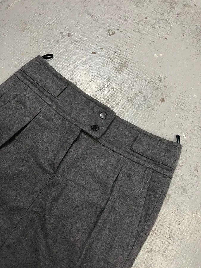 Prada 2000s Prada Wool Grey Midi Skirt Size 30" / US 8 / IT 44 - 5 Thumbnail