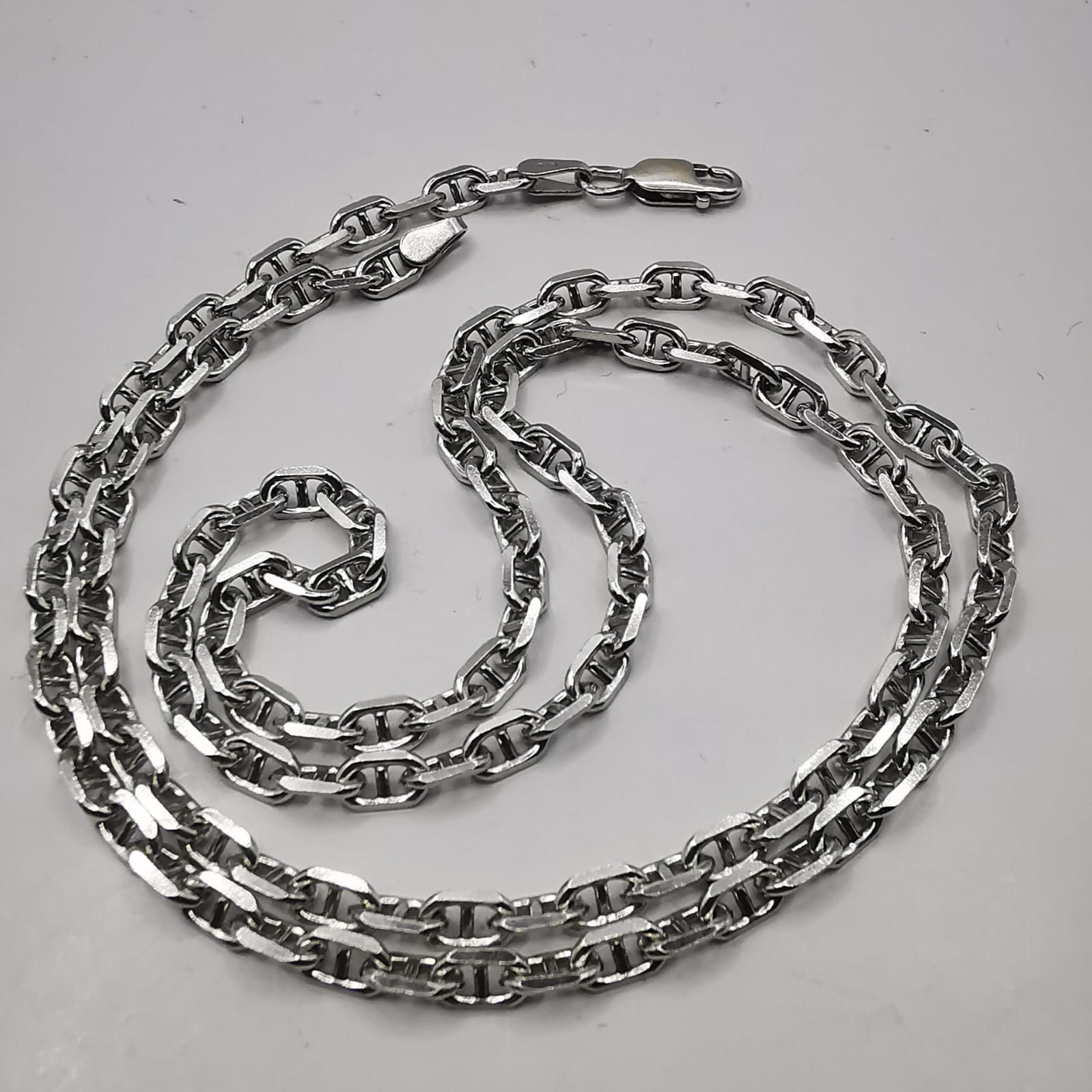 Sterling Silver Vintage Chain Necklece,925 Sterling Silver,Signed , 14,16g Size ONE SIZE - 1 Thumbnail