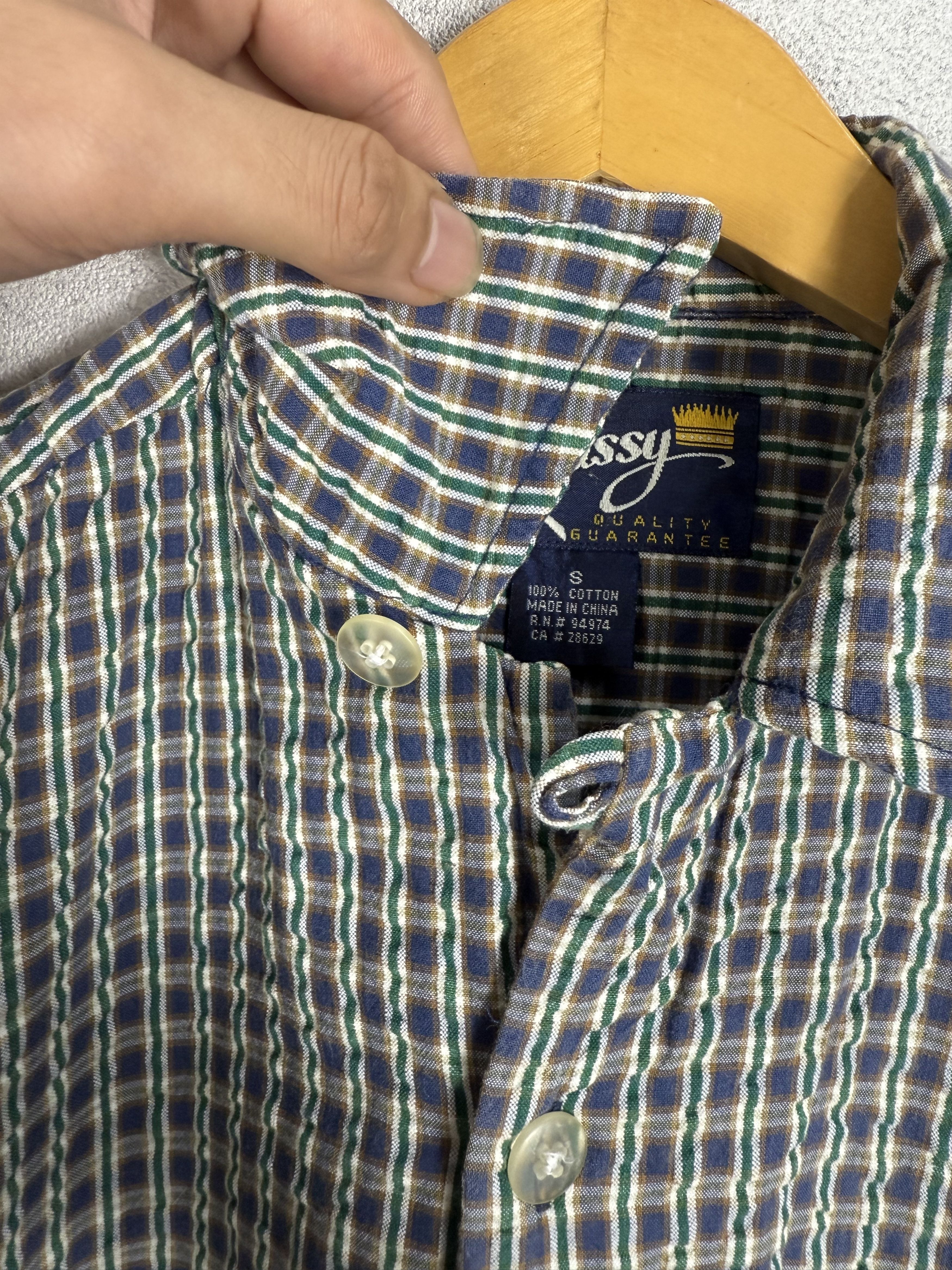 Stussy Vintage Stussy Plaid Shirt Size US S / EU 44-46 / 1 - 8 Thumbnail