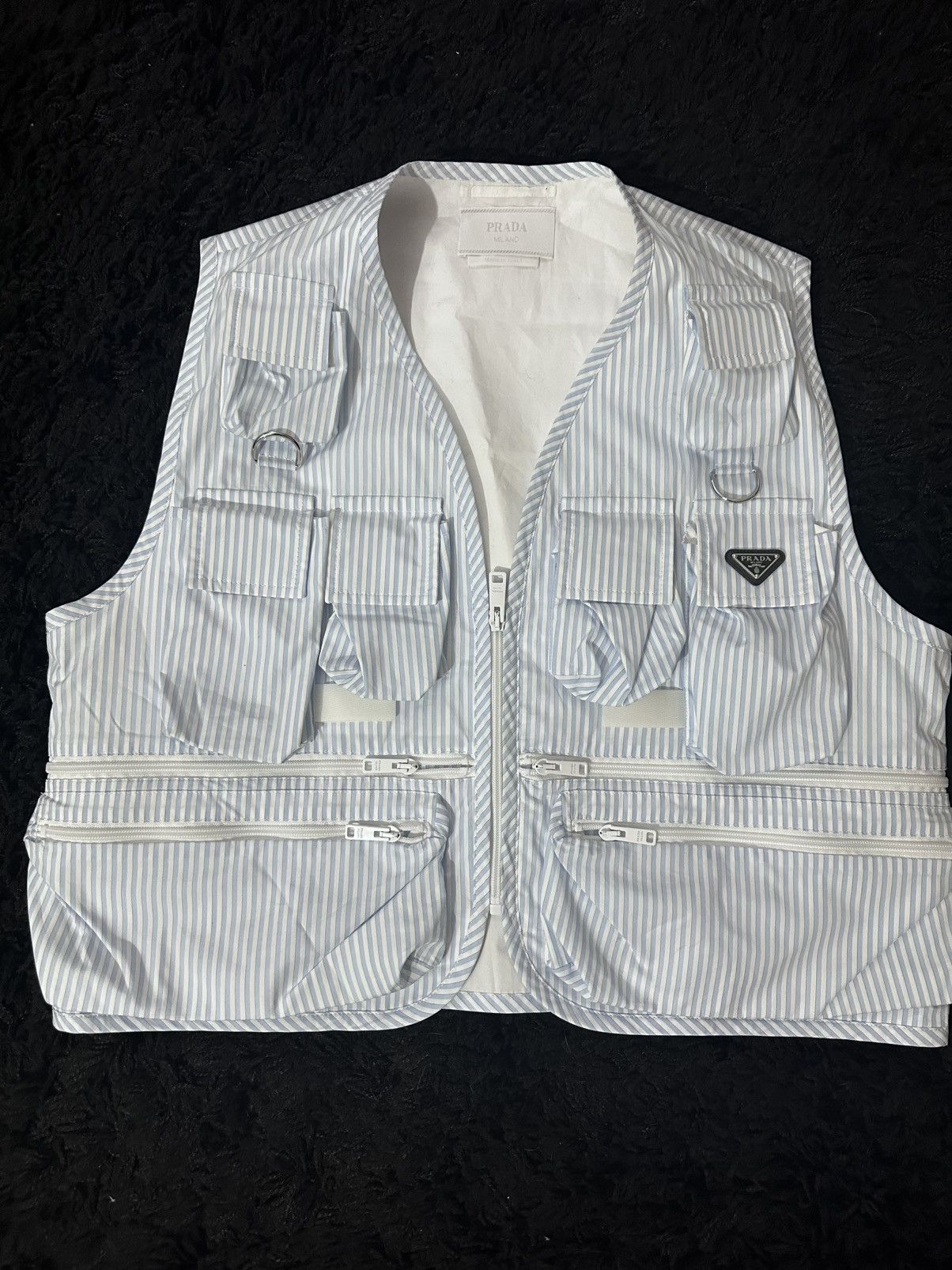 Prada Raf Simons Runway ss24 Tactical vest szM