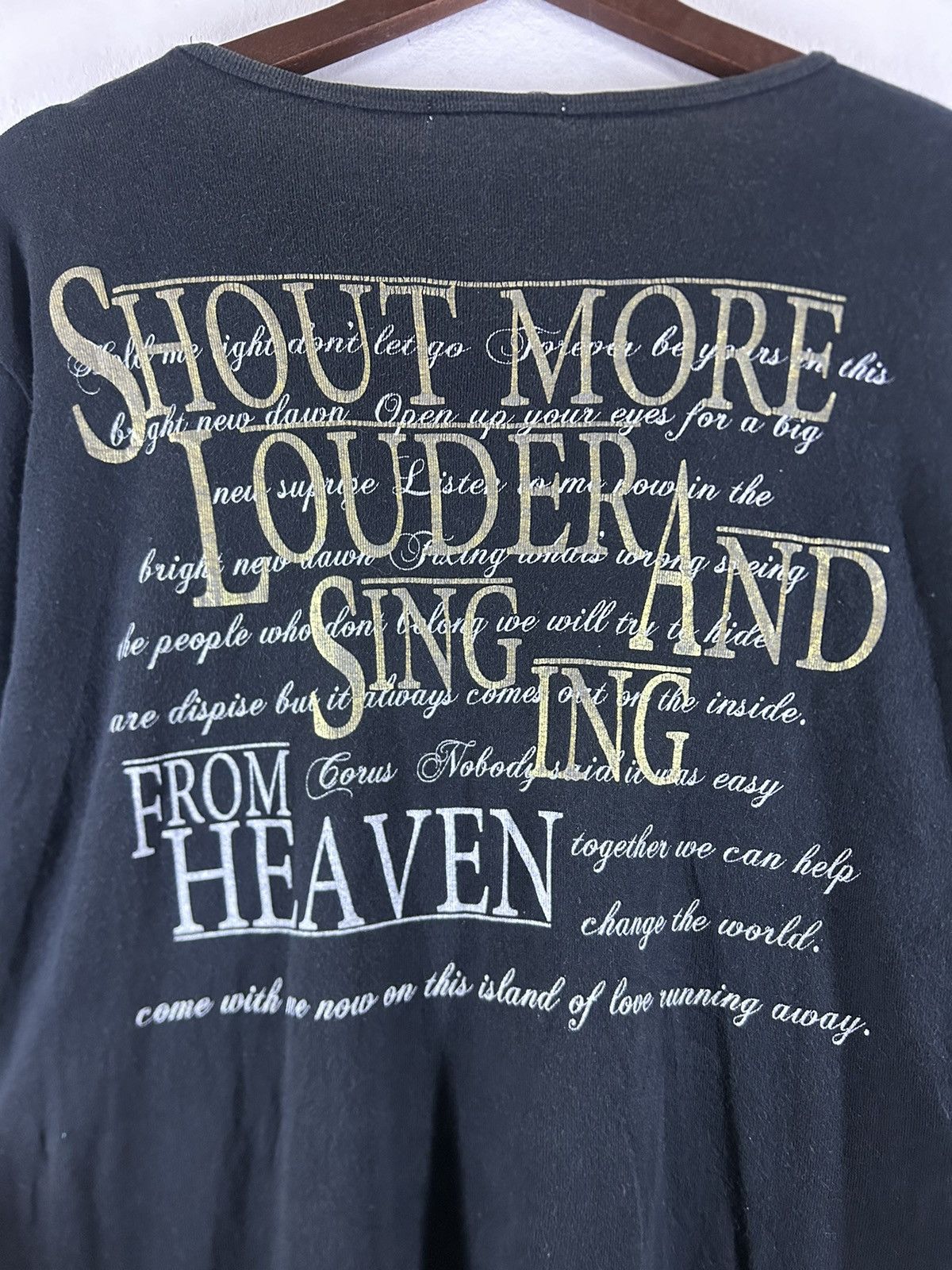 Japanese Brand Vintage 2000s SemanticDesign Poem Hysteric Style Tee Size US L / EU 52-54 / 3 - 4 Thumbnail