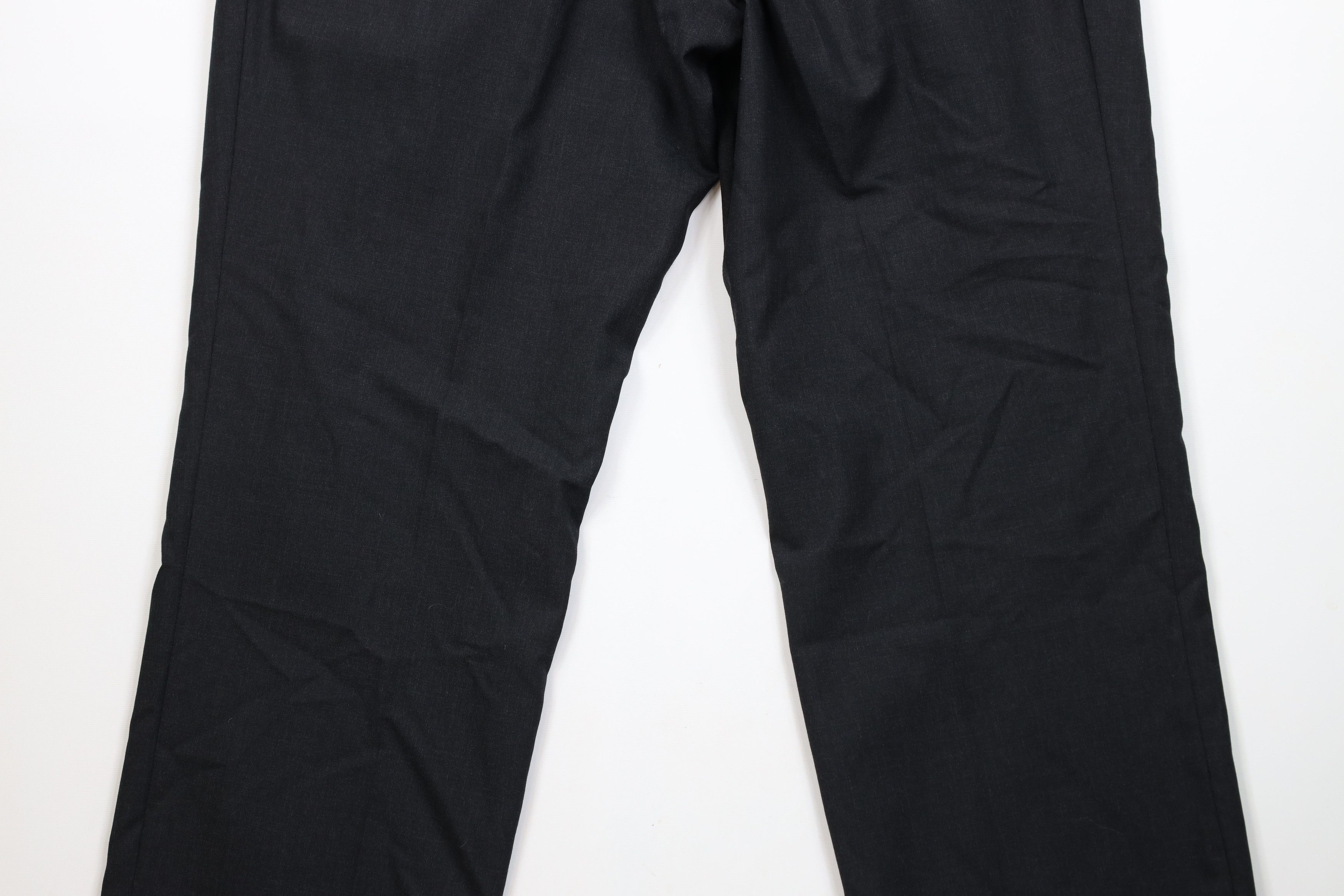 Vintage Vintage 90s Streetwear Wide Leg Chino Pants Charcoal Gray Size US 38 / EU 54 - 13 Thumbnail