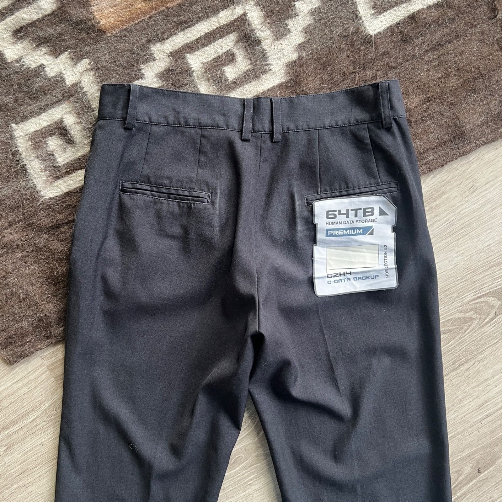 C2H4 C2H4 “Post Human Era” FM 2020 Cyberpunk Black Pants Tech Tro Size US 32 / EU 48 - 10 Thumbnail