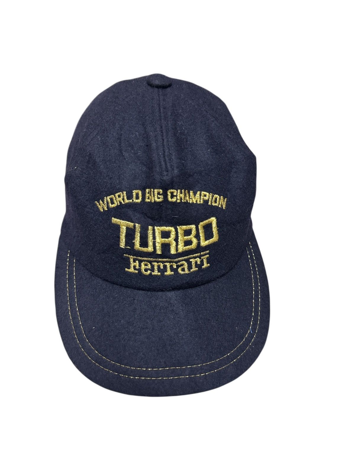 Ferrari VINTAGE TURBO FERRARI WOOL ADJUSTABLE CAP SIZE 54cm Size ONE SIZE - 1 Thumbnail