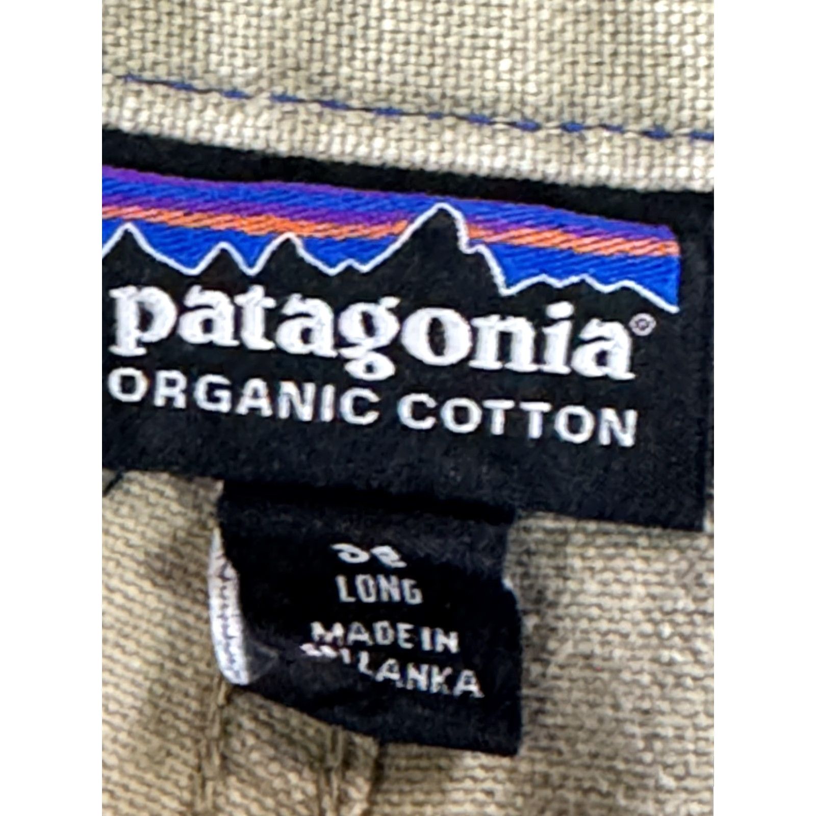 Patagonia Patagonia Men's Chino Pants Khaki Regular 38x32 Organic Cotton Flat Front Straight Leg Pockets Belt Loops Logo Size US 38 / EU 54 - 2 Thumbnail