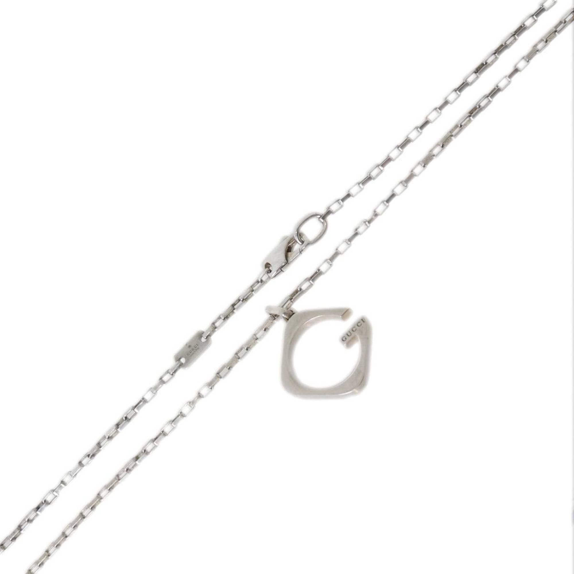 Gucci GUCCI G Pendant Necklace, Stamped in Silver (Ag925), Neck Circumference: Approx. 50cm, Weight: 13.3g Size ONE SIZE - 1 Thumbnail