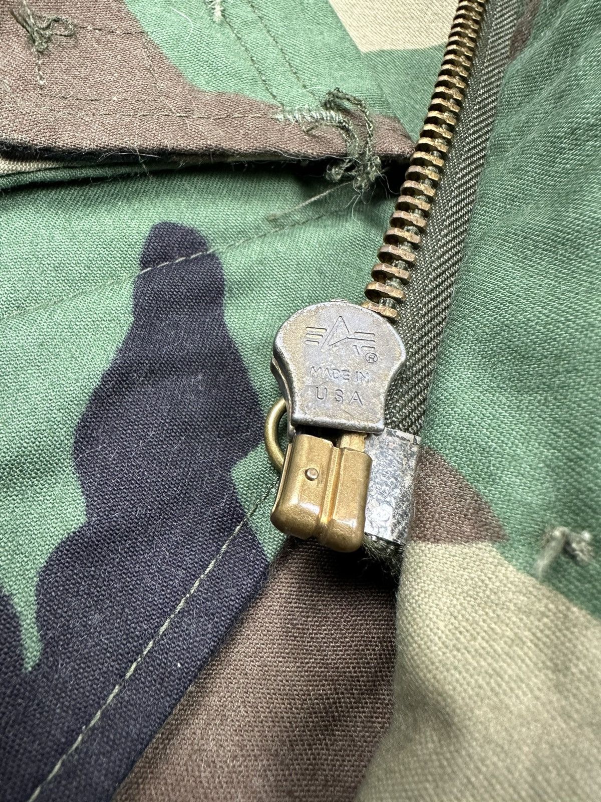 Alpha Industries × Vintage 🔥Rare🔥Vintage Deadstock Alpha Industries M65 Nato Camouflage Size US L / EU 52-54 / 3 - 13 Thumbnail