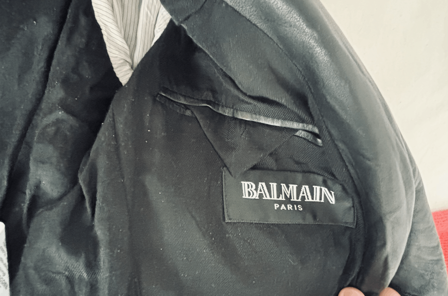 Balmain DUMB RARE DECARNIN BALMAIN FW10 LEATHER BLAZER Size US M / EU 48-50 / 2 - 3 Thumbnail