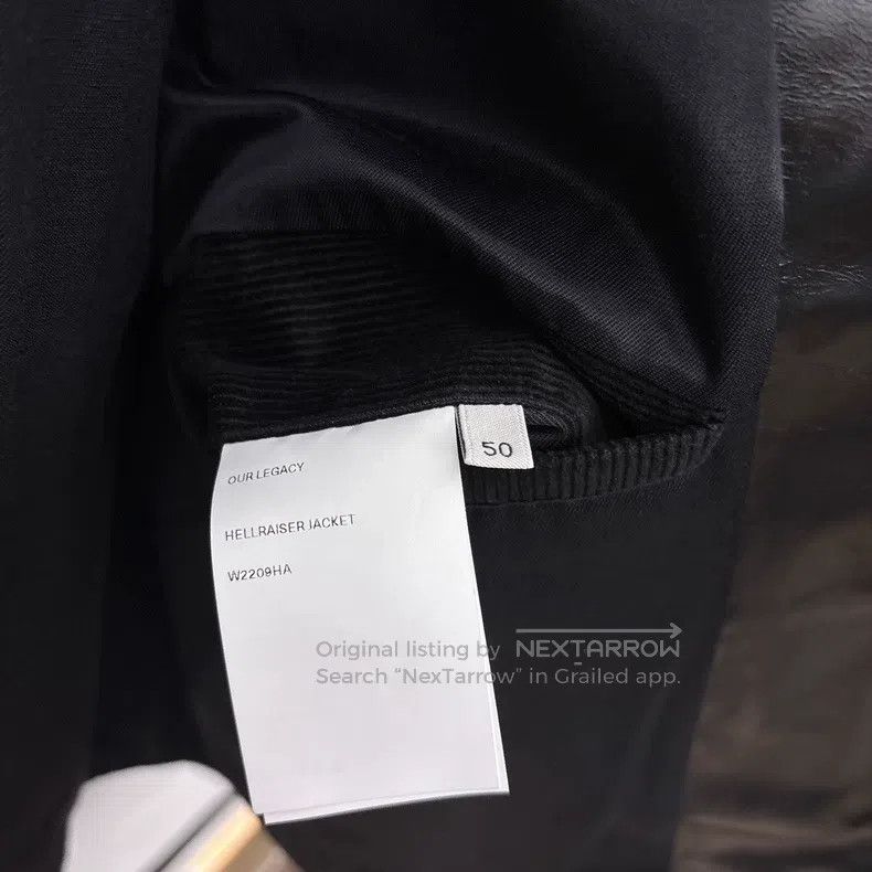 Our Legacy Our Legacy Motorcycling leather jackets Size US M / EU 48-50 / 2 - 8 Thumbnail