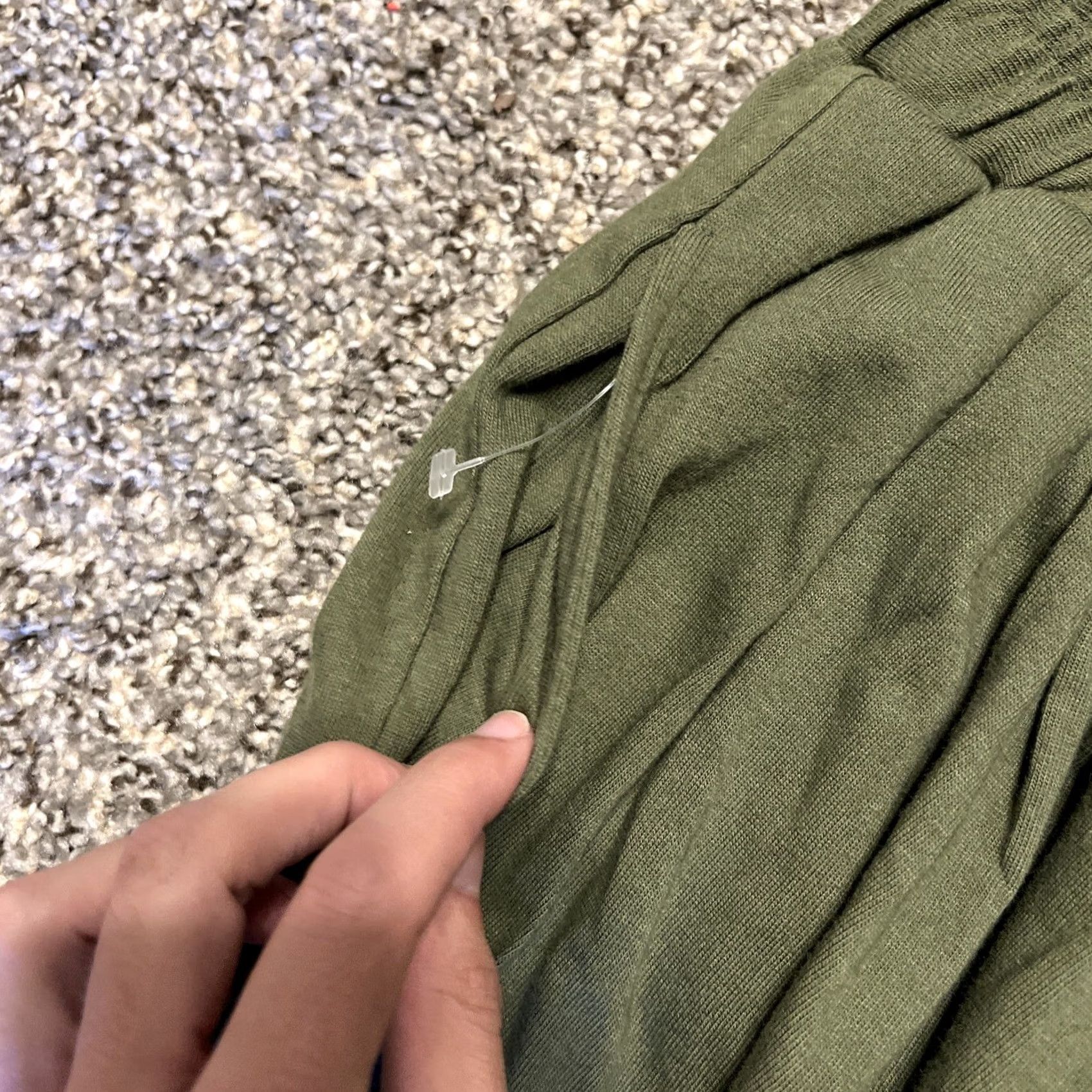Vintage VINTAGE Exhaust Sweatpants Mens M 90s Green Joggers Hoodie Size US 31 - 4 Thumbnail