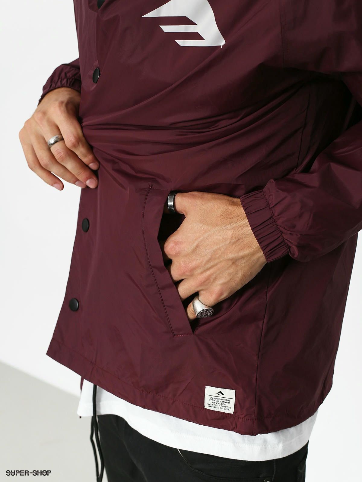 Emerica Emerica Darkness Jacket Button Up *SMALL Size US S / EU 44-46 / 1 - 5 Thumbnail