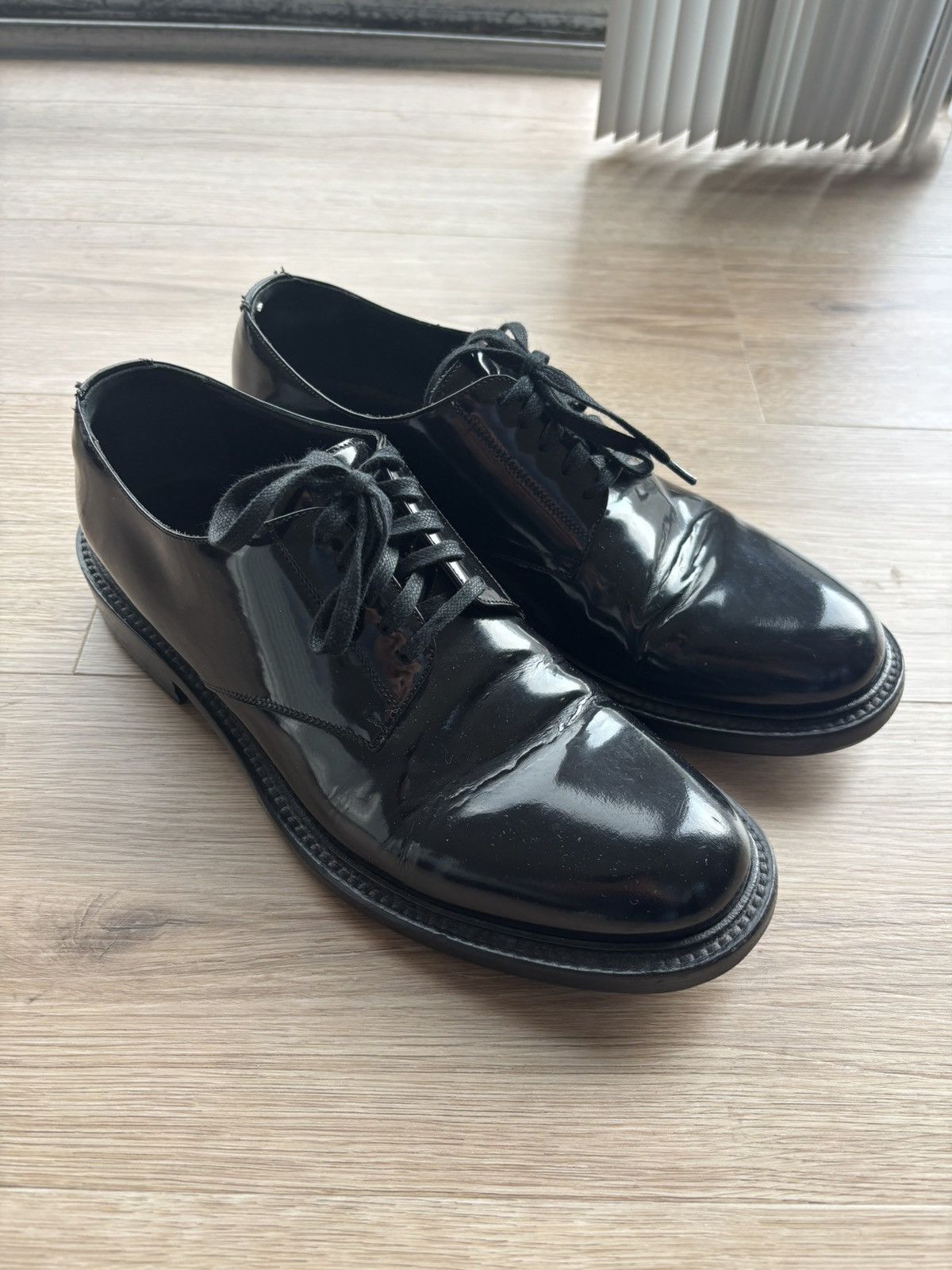 Saint Laurent Paris Saint Laurent Paris Army Derby Size US 9.5 / EU 42-43 - 3 Thumbnail