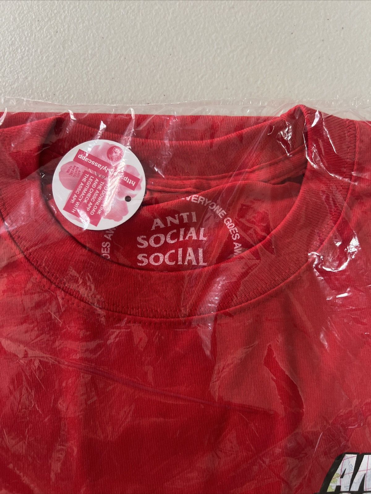 Anti Social Social Club Anti Social Social Club Drop A Pin Tee Size US S / EU 44-46 / 1 - 3 Thumbnail