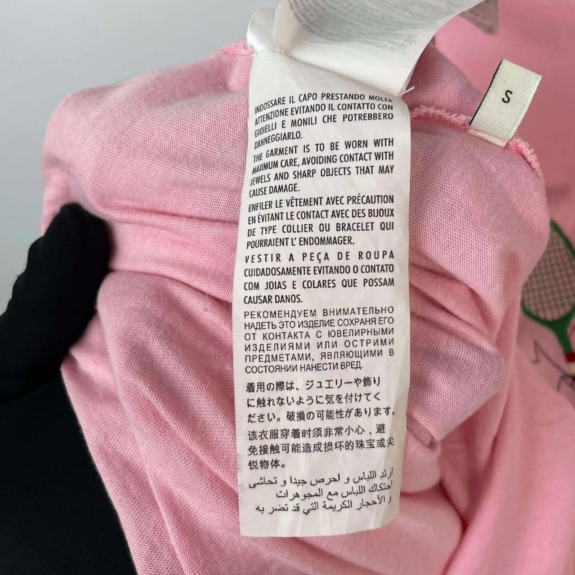 Gucci Gucci Pink Short-Sleeve Tee Size S / US 4 / IT 40 - 8 Thumbnail