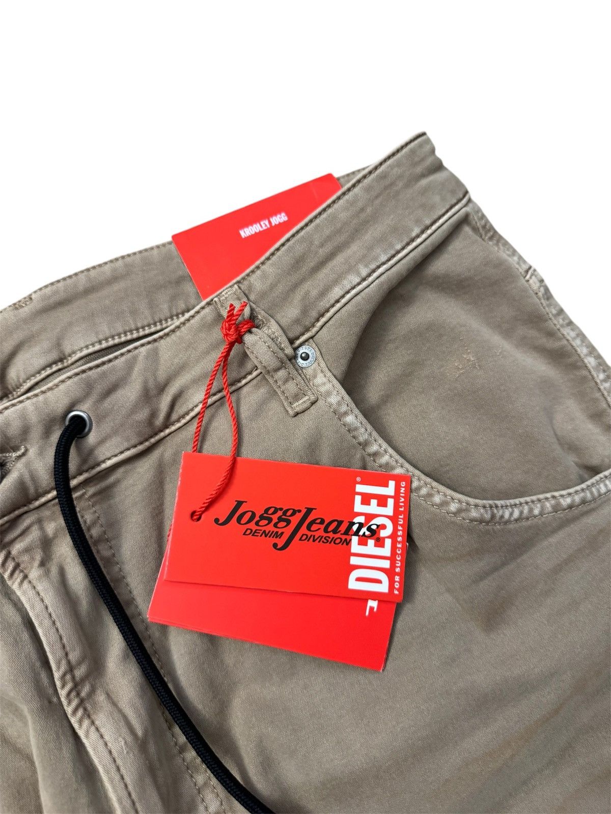 Diesel 🔥375$ Diesel Krooley-Y-NE-L Sweat Jeans/Diesel Krooley Jeans Size US 38 / EU 54 - 6 Thumbnail