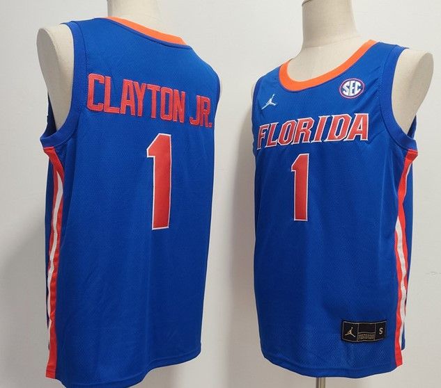 Other Florida Gators #1 Walter Clayton Jr. Royal Stitched Jersey Size US S / EU 44-46 / 1 - 1 Thumbnail