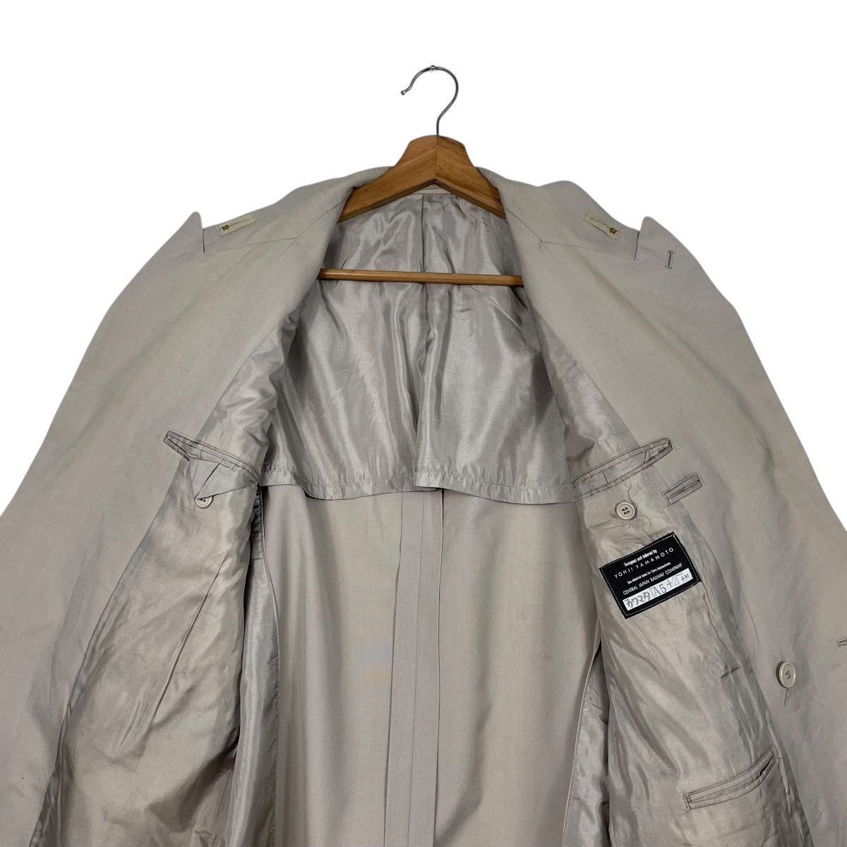 Yohji Yamamoto Vintage Yohji Yamamoto Double Breasted Wool Jacket Size US M / EU 48-50 / 2 - 12 Thumbnail
