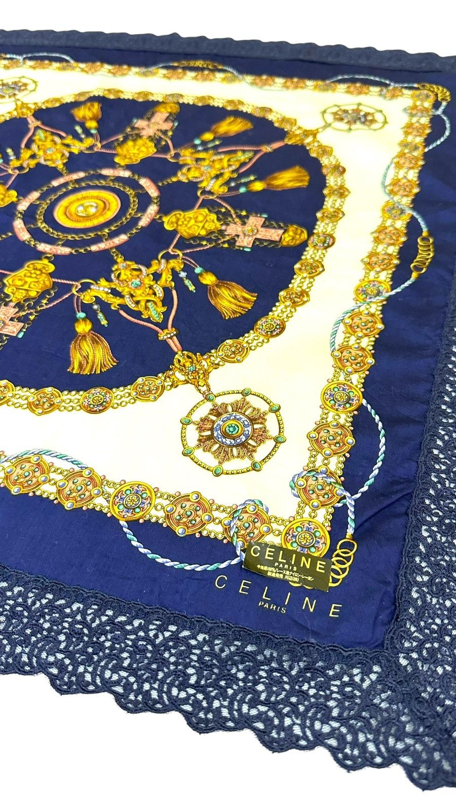 Celine × Vintage Celine Bandana / Handkerchief Size ONE SIZE - 4 Thumbnail