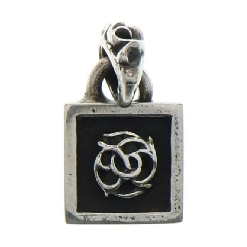 Chrome Hearts Chrome Hearts Framed Floral Charm Pendant | Grailed