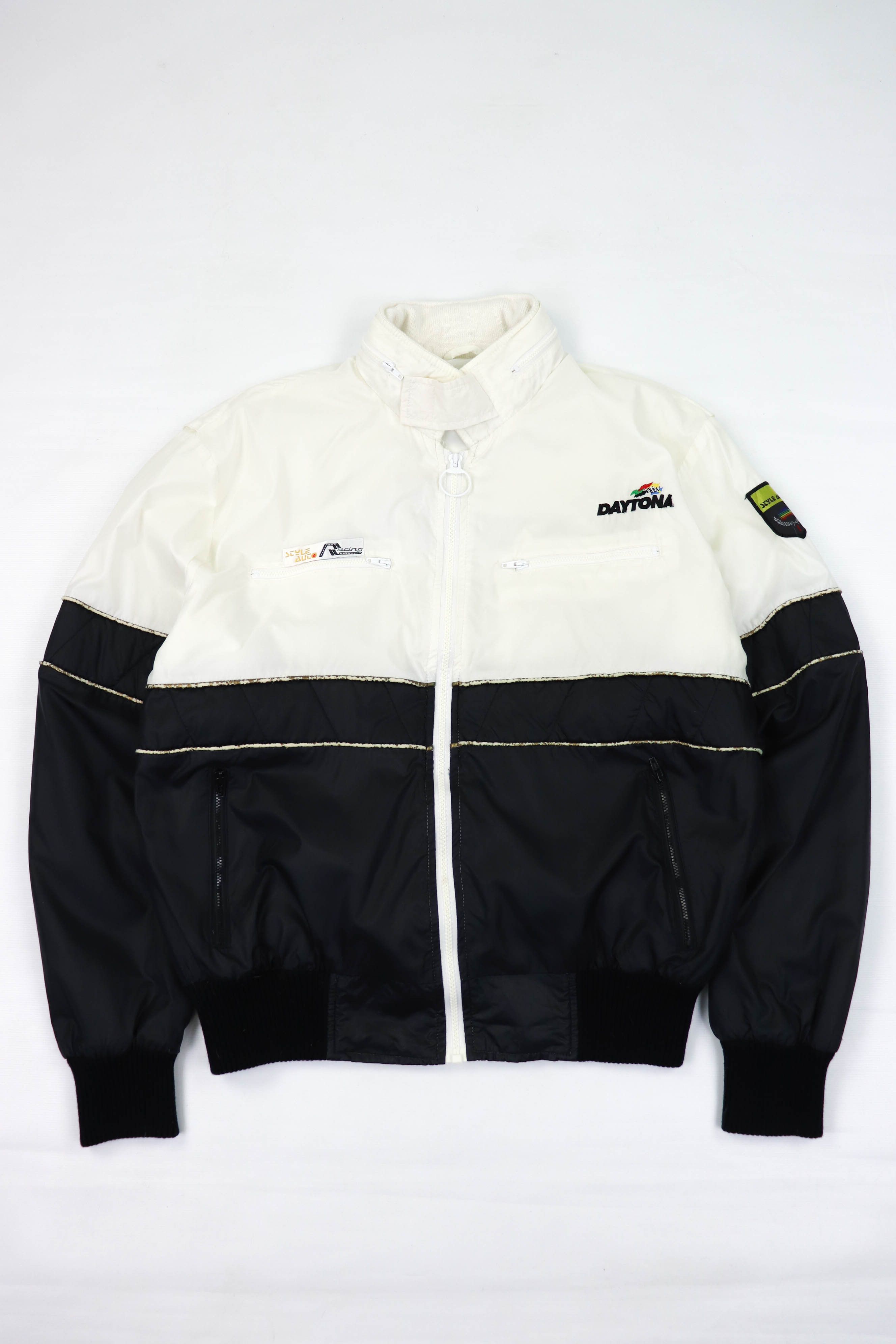 Daytona Daytona by Style Auto Rare Vintage 90s Nylon Zip Jacket Size US M / EU 48-50 / 2 - 2 Thumbnail