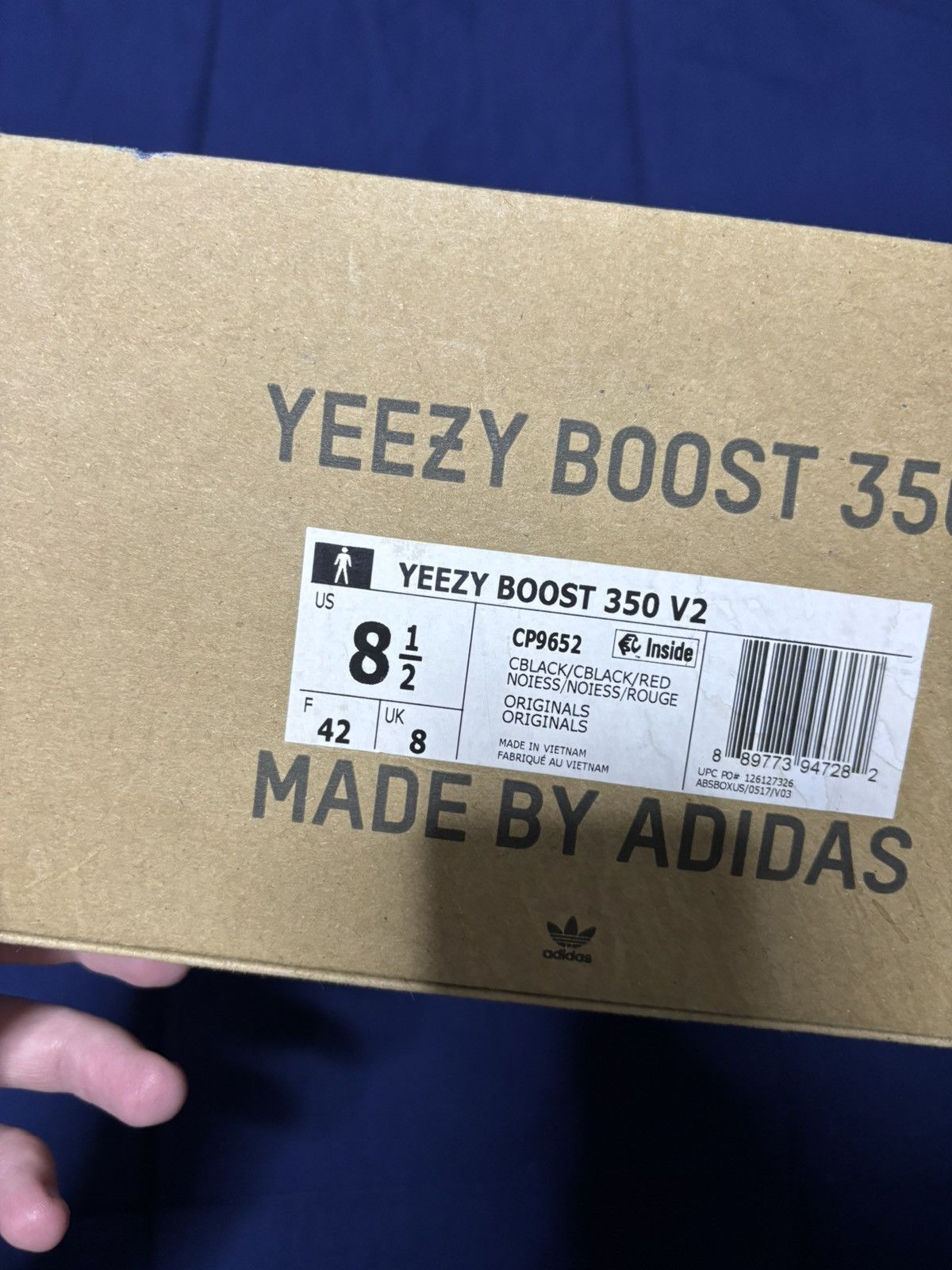 Adidas Adidas Yeezy Boost 350 V2 Ash Blue 2021 Size 8 Size US 8 / EU 41 - 9 Thumbnail