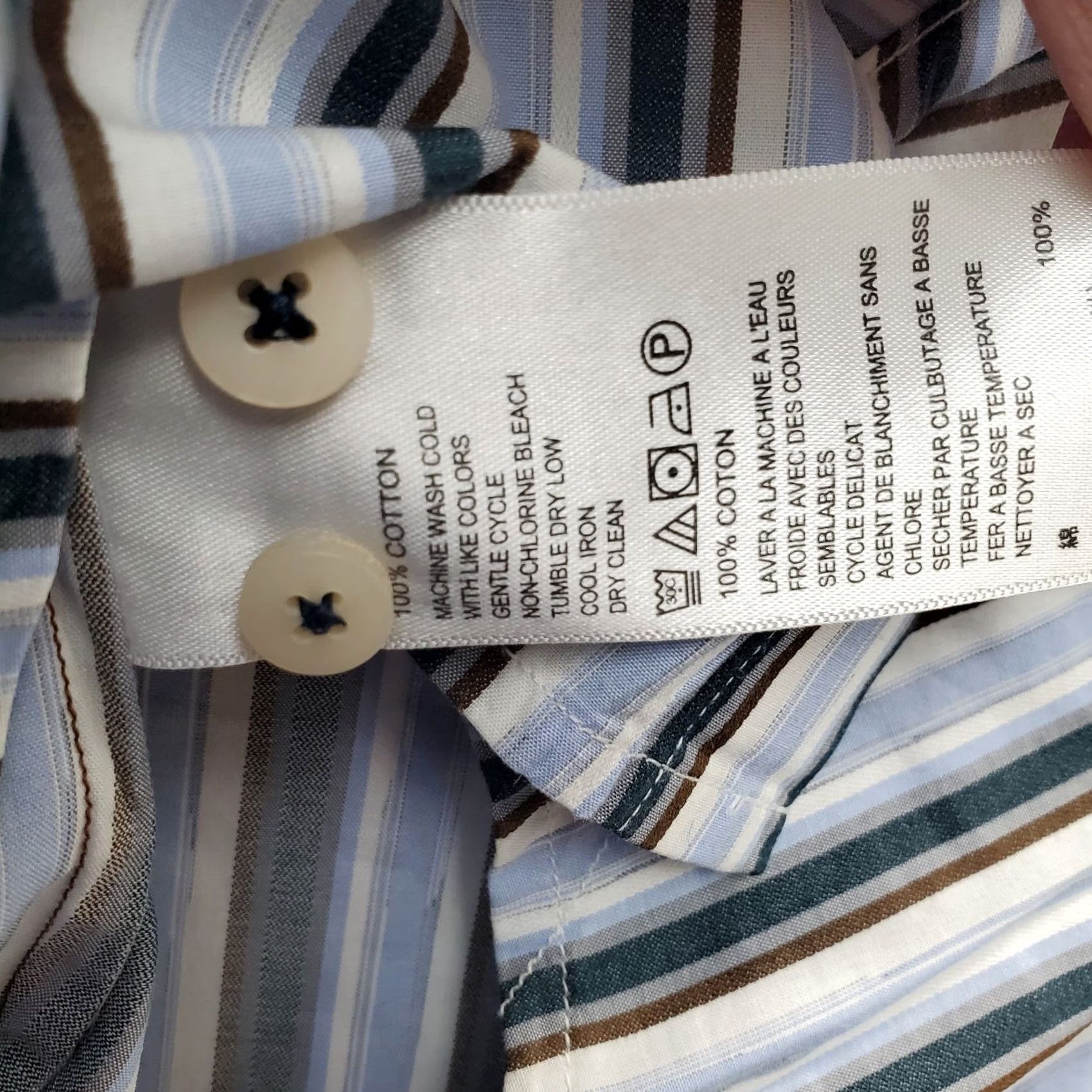 Tommy Bahama Tommy Bahama Casual Shirt Men’s XL Multicolor Striped Long Sleeve Collared Button Up Size US XL / EU 56 / 4 - 7 Thumbnail