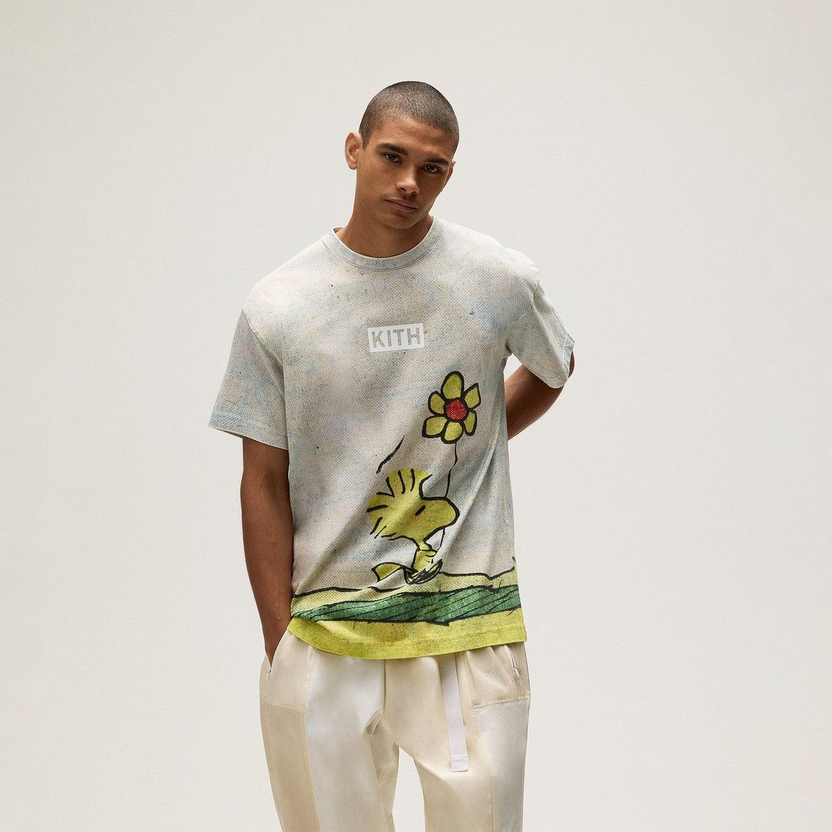 Kith Kith for Peanuts Woodstock Comic Vintage Tee in Chalk XXL Size US XXL / EU 58 / 5 - 2 Thumbnail