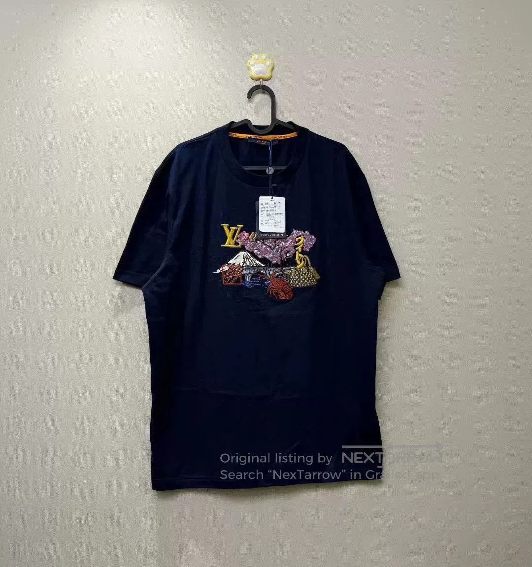 Louis Vuitton Louis Vuitton LV Nigo Embroidered Short Sleeve Shirt