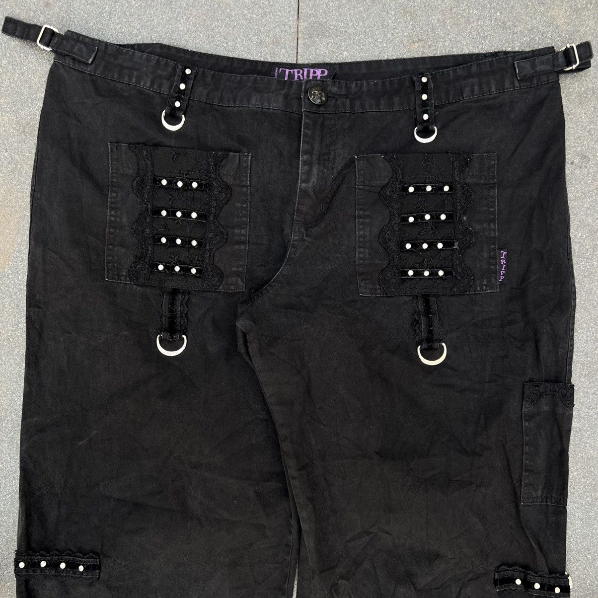 JNCO × Tripp NYC × Vintage 💥Rare💥Vintage Tripp Nyc Bondage Jeans Size US 38 / EU 54 - 4 Thumbnail