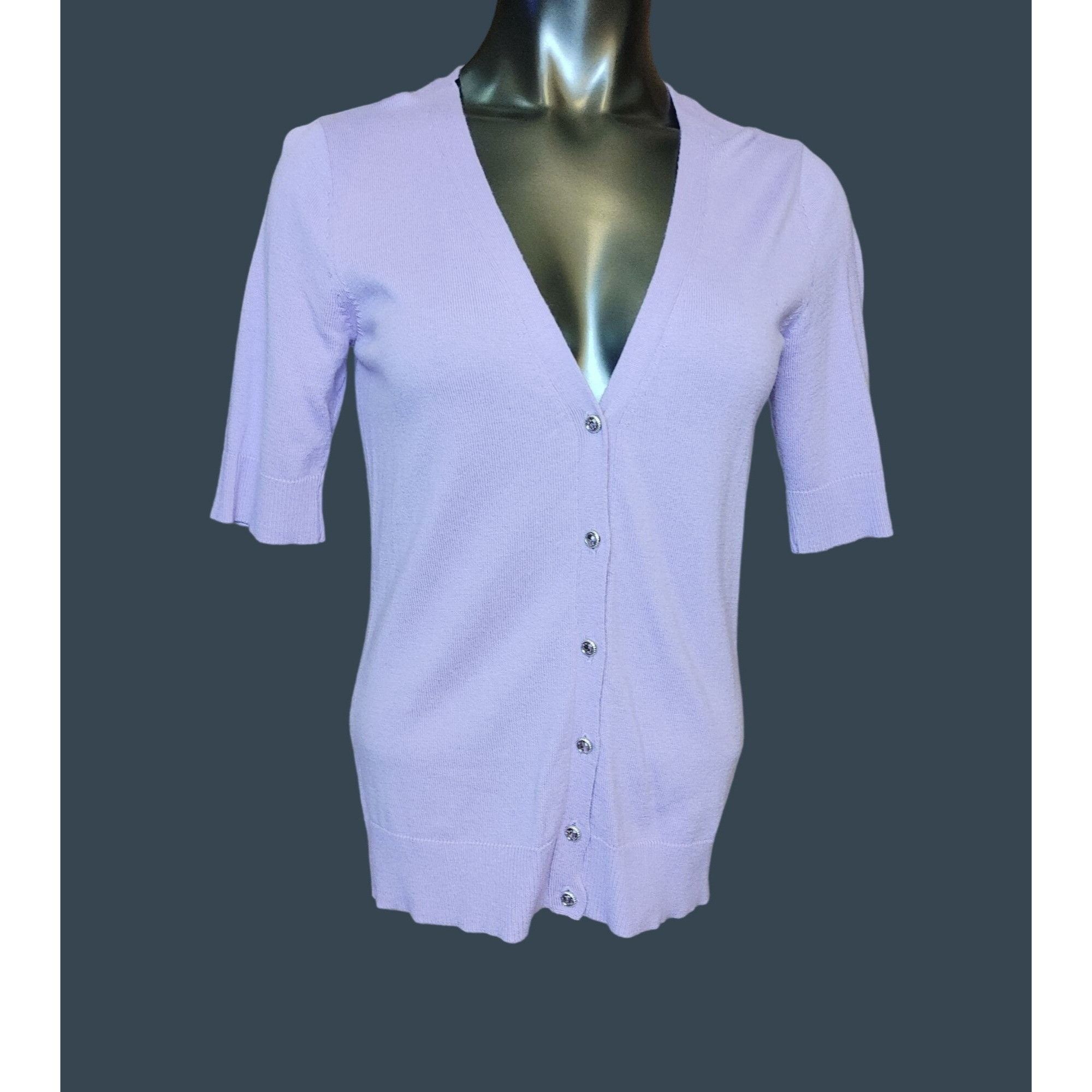 Other New York & Company 7th Avenue Design Studio Purple Button-up Size S / US 4 / IT 40 - 1 Thumbnail