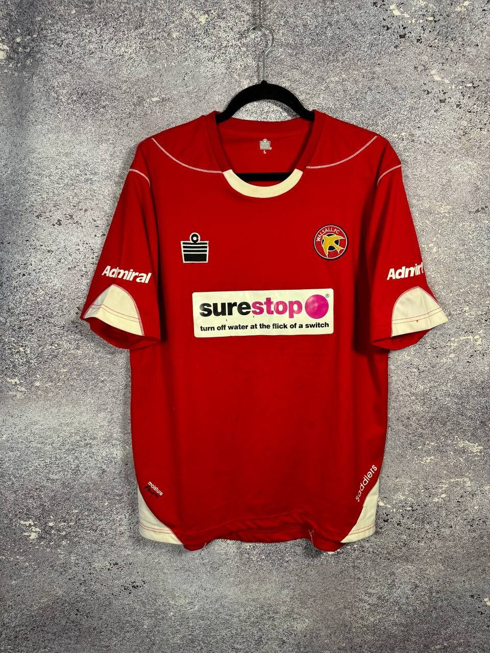 Vintage Vintage Walsall FC 2011/12 Admiral Soccer Jersey Size US L / EU 52-54 / 3 - 1 Thumbnail