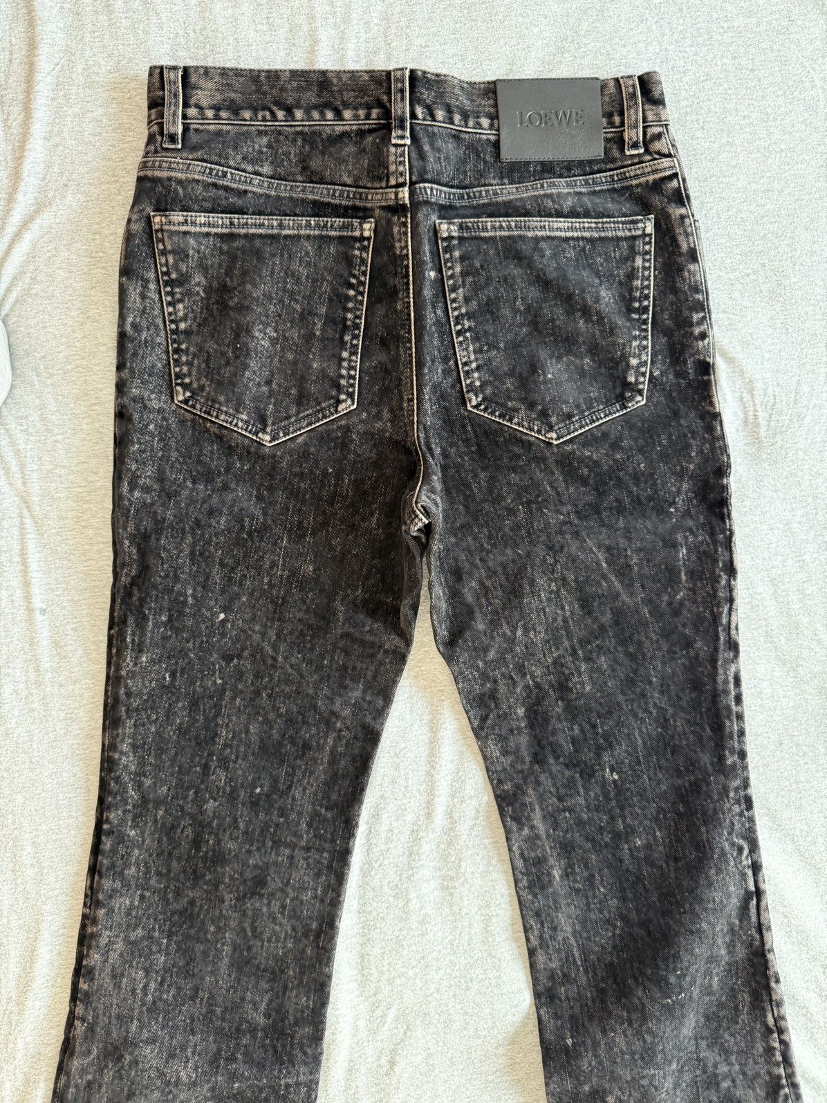 Loewe Pre Owned Loewe Bootleg Jeans Black Size US 30 / EU 46 - 7 Thumbnail