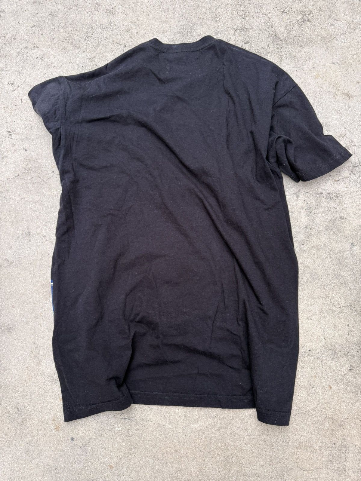 Iceberg Iceberg BLACK Tape Graphic T-Shirt, US Medium Size US M / EU 48-50 / 2 - 2 Thumbnail