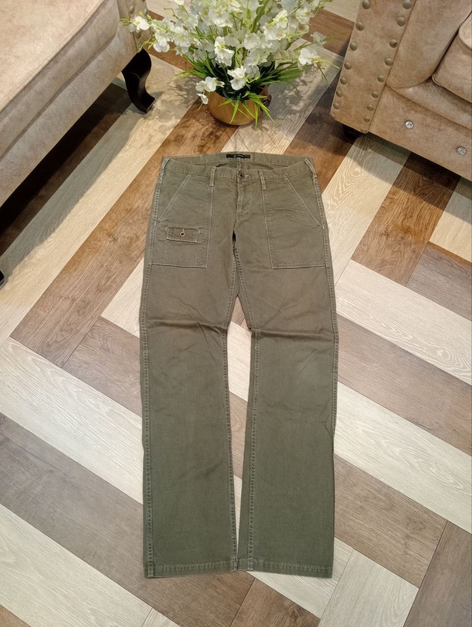 Johnbull JOHNBULL JAPAN 5 POCKET BUSHPANTS - SIZE L Size US 33 - 1 Thumbnail