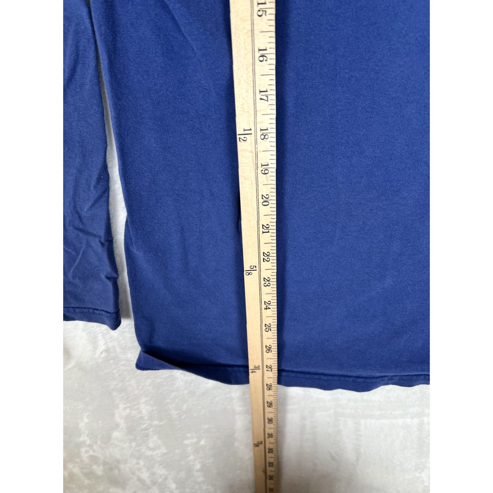 Greats VINTAGE Paramount's Great America Long Sleeve Shirt Mens Large Blue Made In USA Size US L / EU 52-54 / 3 - 7 Thumbnail