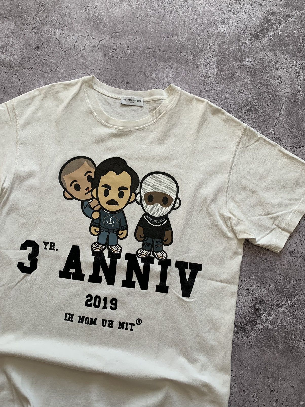 Ih Nom Uh Nit 🔥IH NOM UH NIT 3rd ANNIVERSARY T-SHIRT TEE PARIS Size US M / EU 48-50 / 2 - 4 Thumbnail