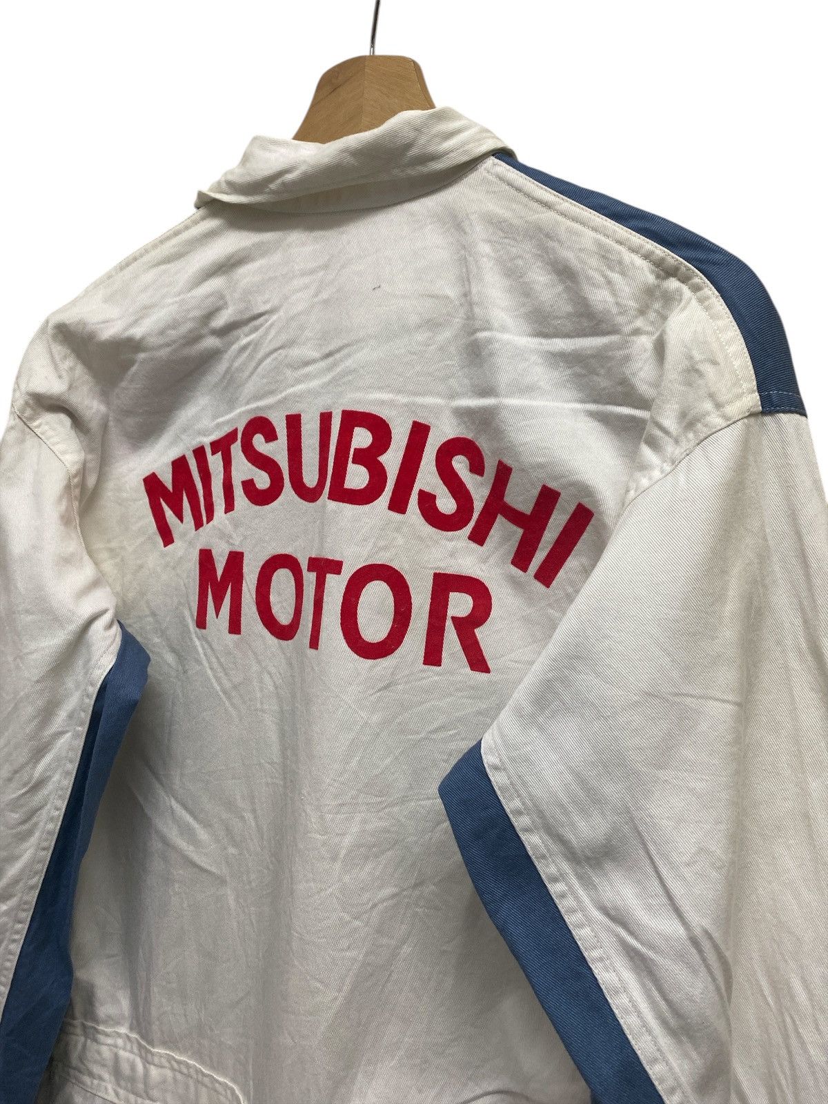 Vintage Vintage Mitsubishi Motor Jumpsuit Coverall Size US 36 / EU 52 - 3 Thumbnail