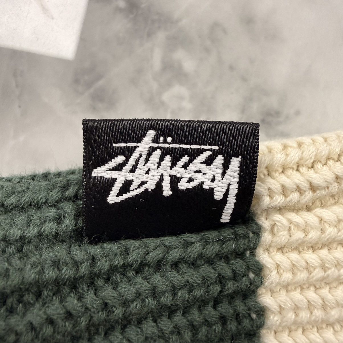 Stussy Stussy Athletic Sweater 'Natural' Size US M / EU 48-50 / 2 - 3 Thumbnail